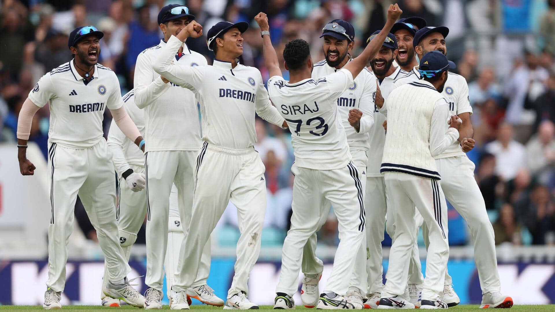 WTC 2025-27: India climb to third spot after Oval win