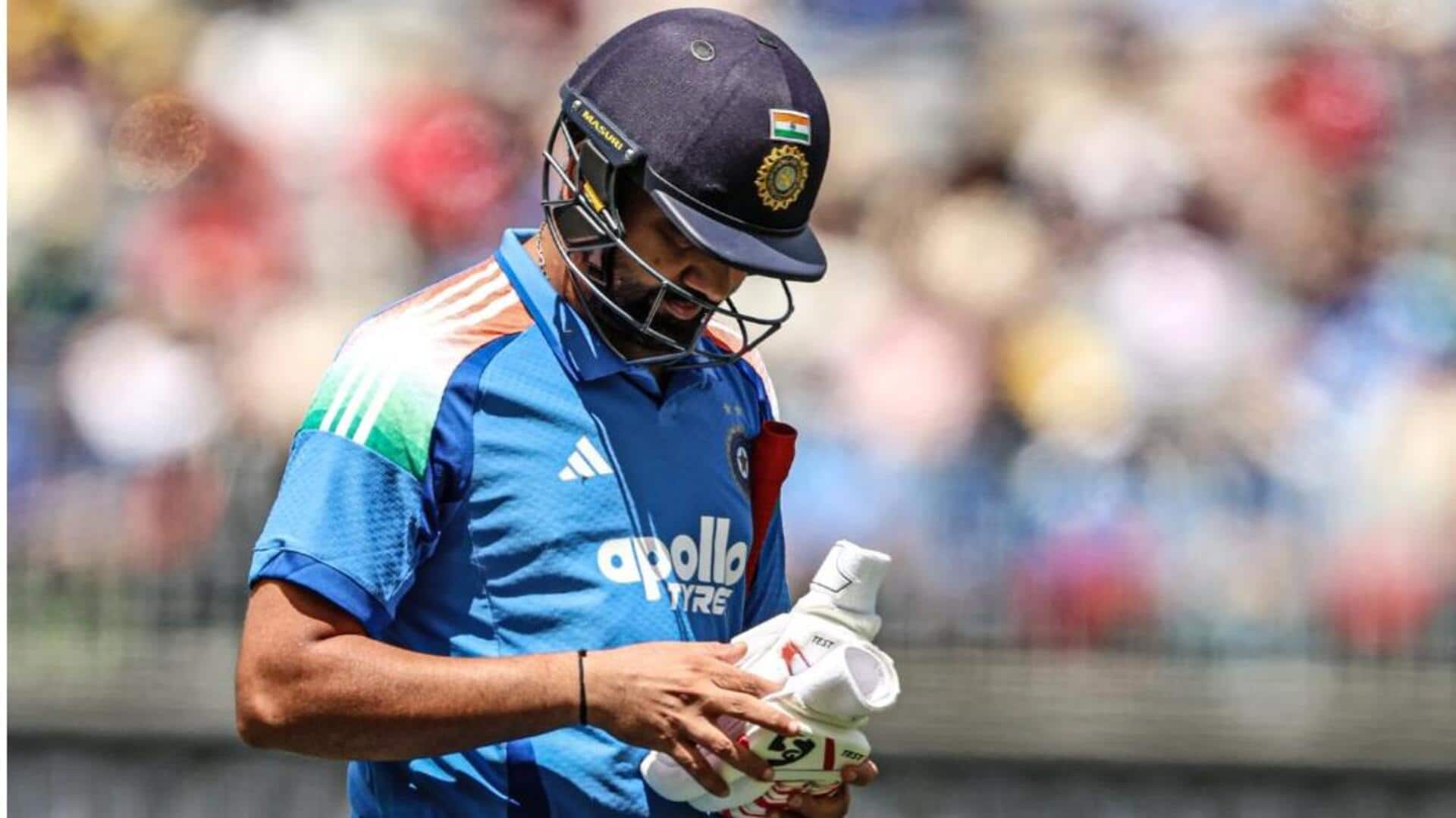 Rohit Sharma falls for 8 on ODI return: Stats Rohit Sharma falls for 8 on ODI return: Stats