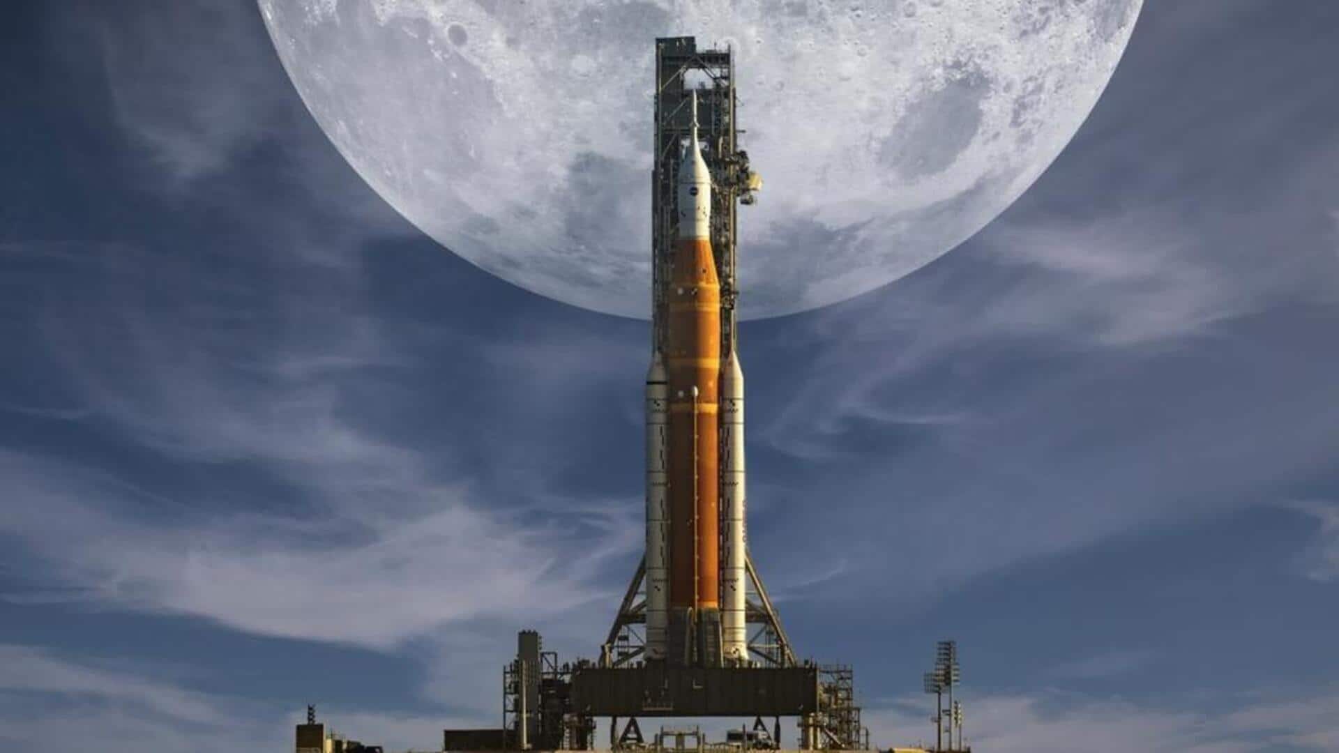 NASA begins countdown for first crewed Moon mission since 1972