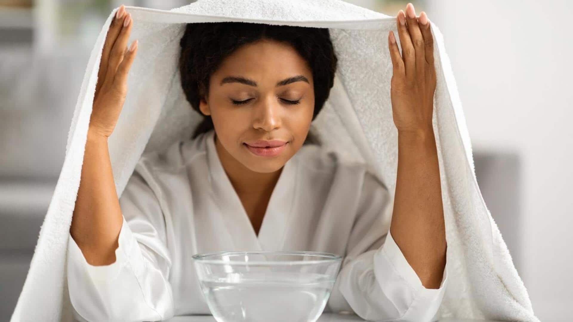 Fix your cold with natural steam inhalation