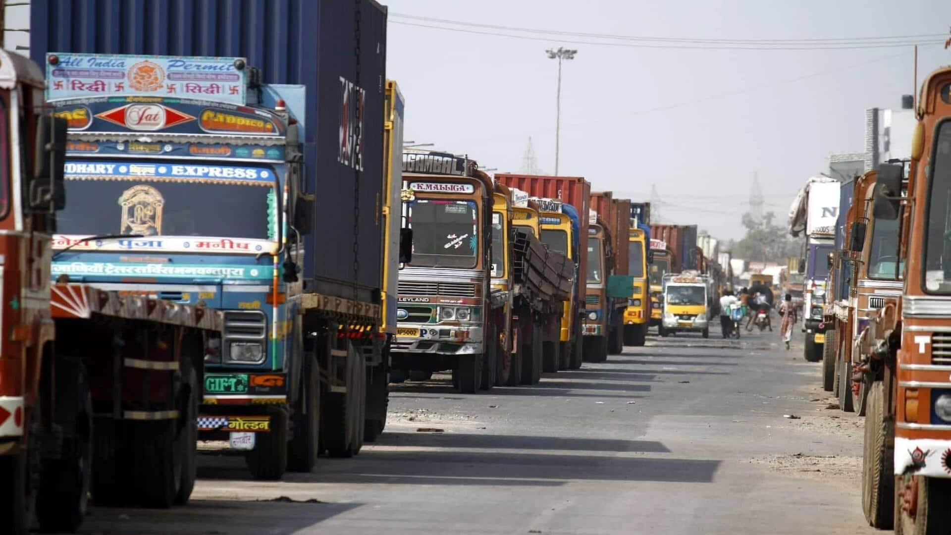 Delhi bans non-BS VI outside commercial trucks from November 1