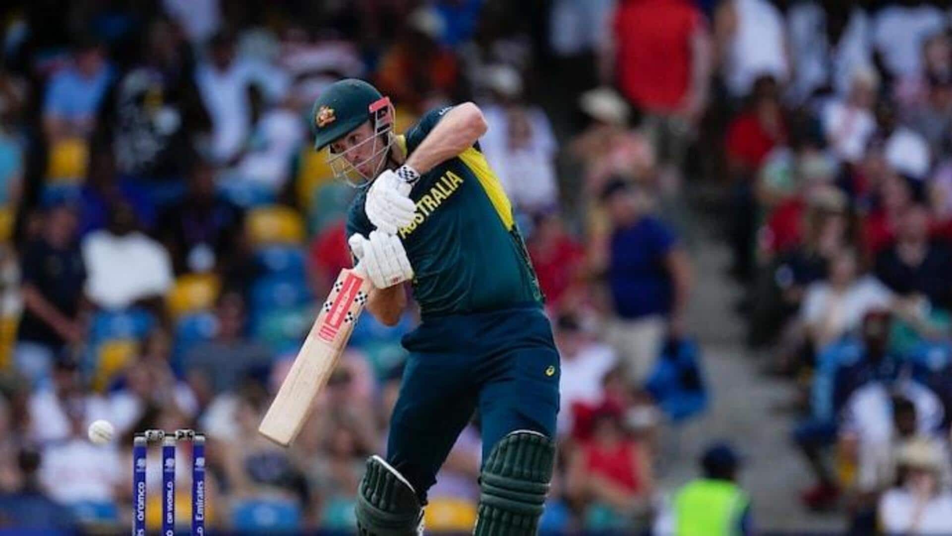 Mitchell Marsh completes 250 T20 sixes with 54 vs SA  