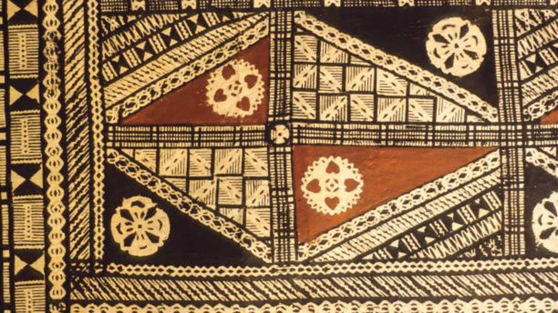 How artists are using bark cloth in modern art