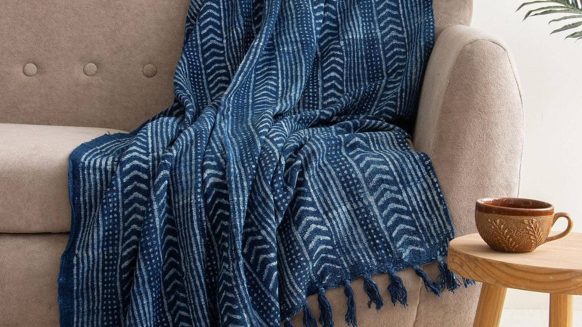 How to use cotton throws for home decor