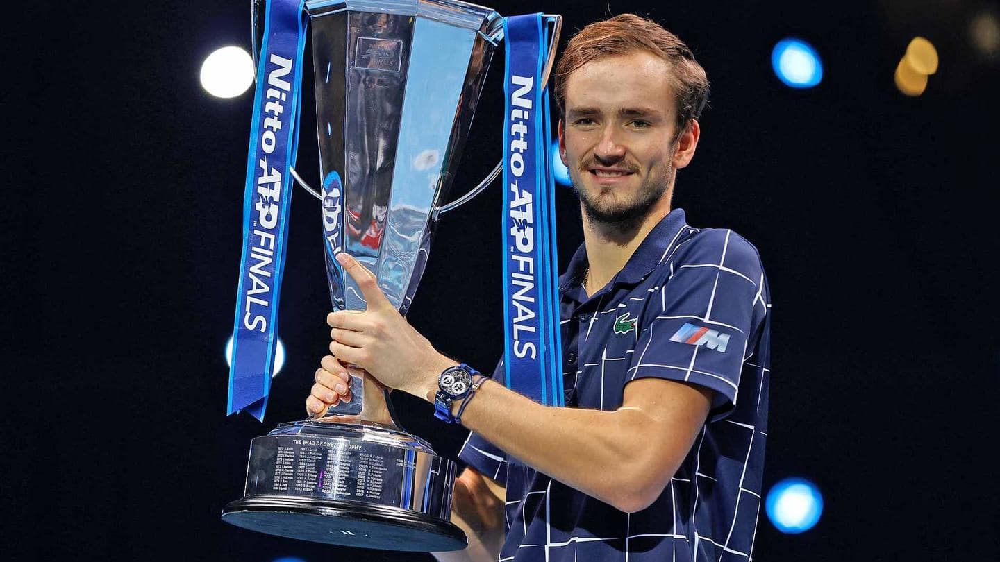 ATP Finals: Decoding the major stats of Daniil Medvedev