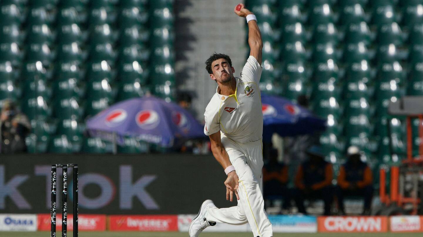 Mitchell Starc set to complete 300 Test wickets: Key stats