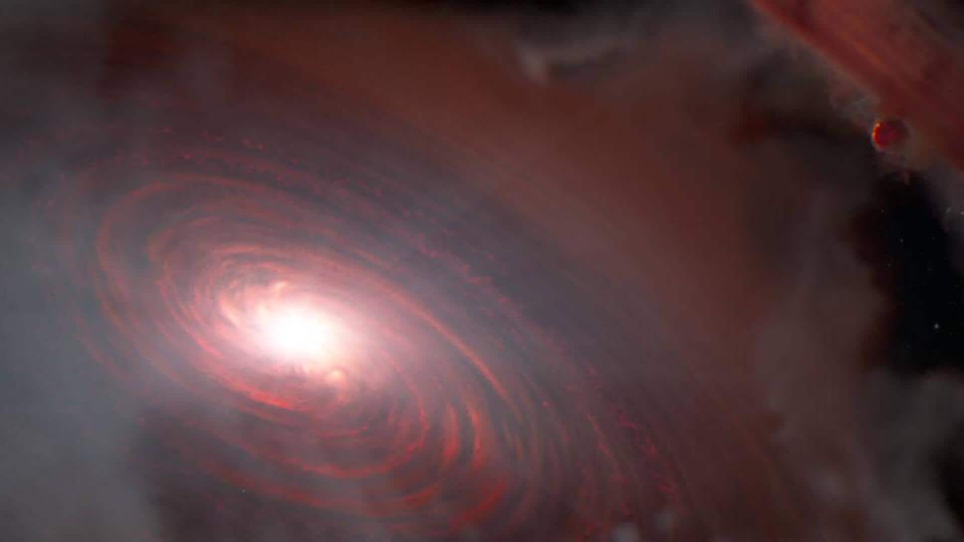NASA's James Webb telescope detects water vapor in planet-forming region