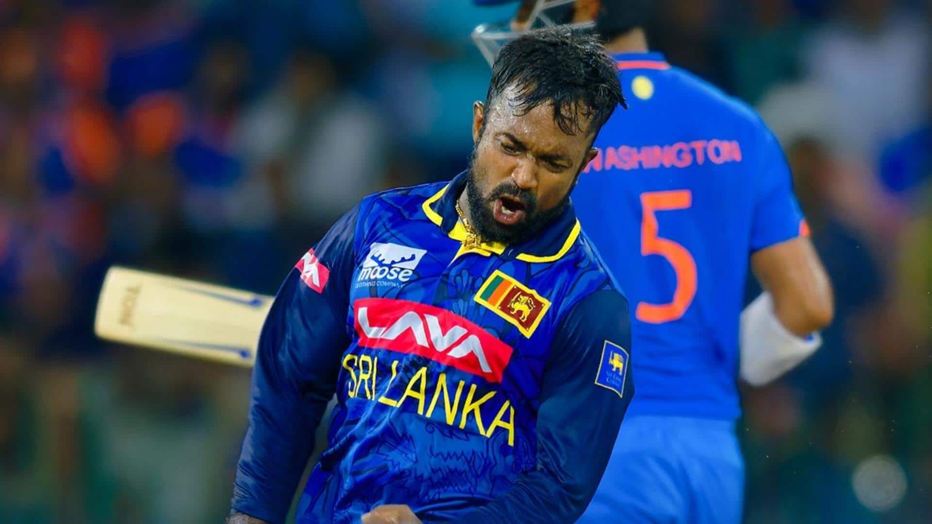 Sri Lanka's Charith Asalanka attains this bowling feat in ODIs