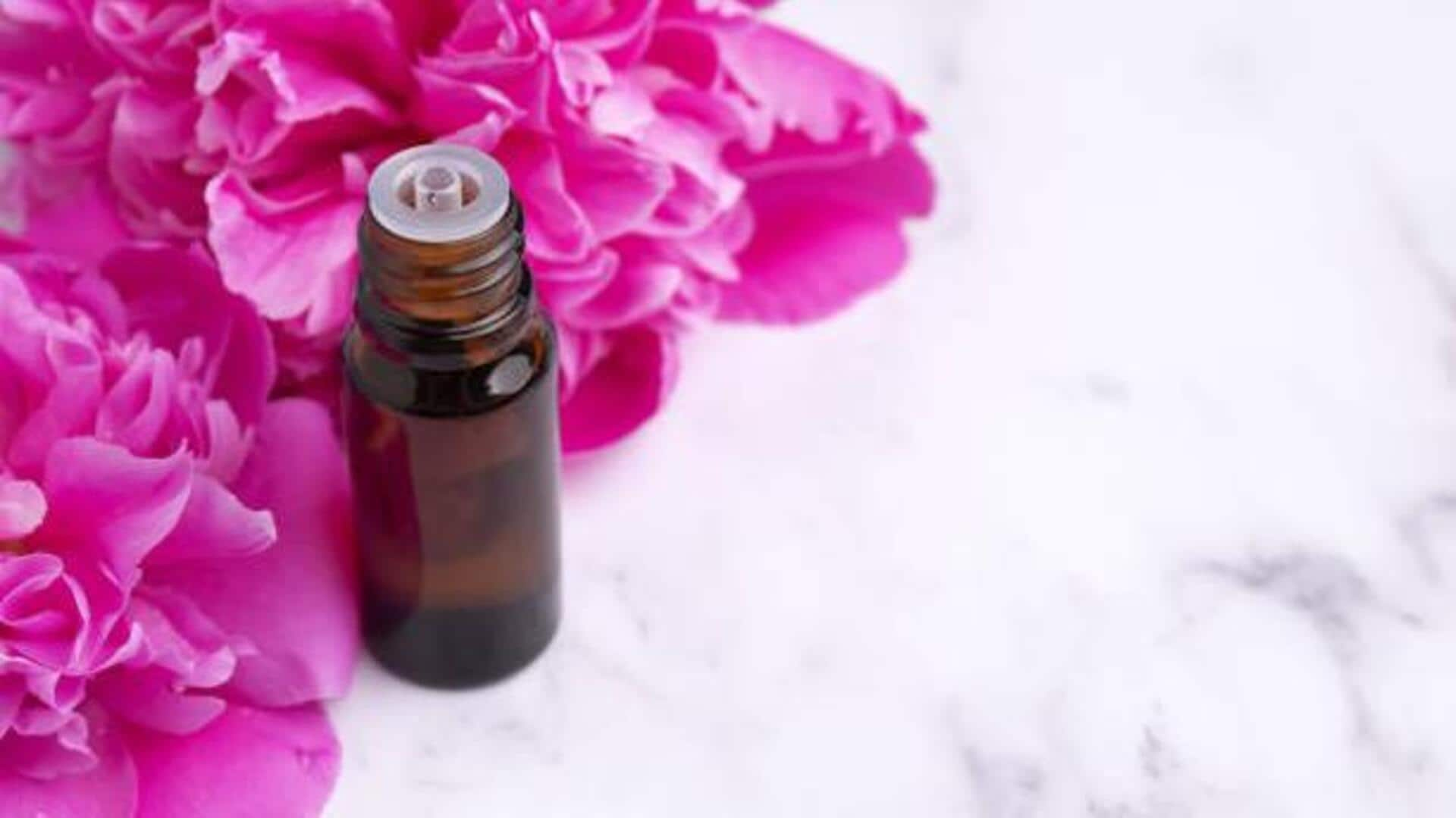 Enhancing indoor air quality with peony oil