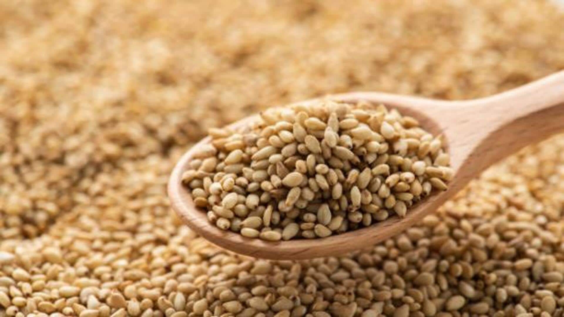 5 health benefits of sesame seeds 
