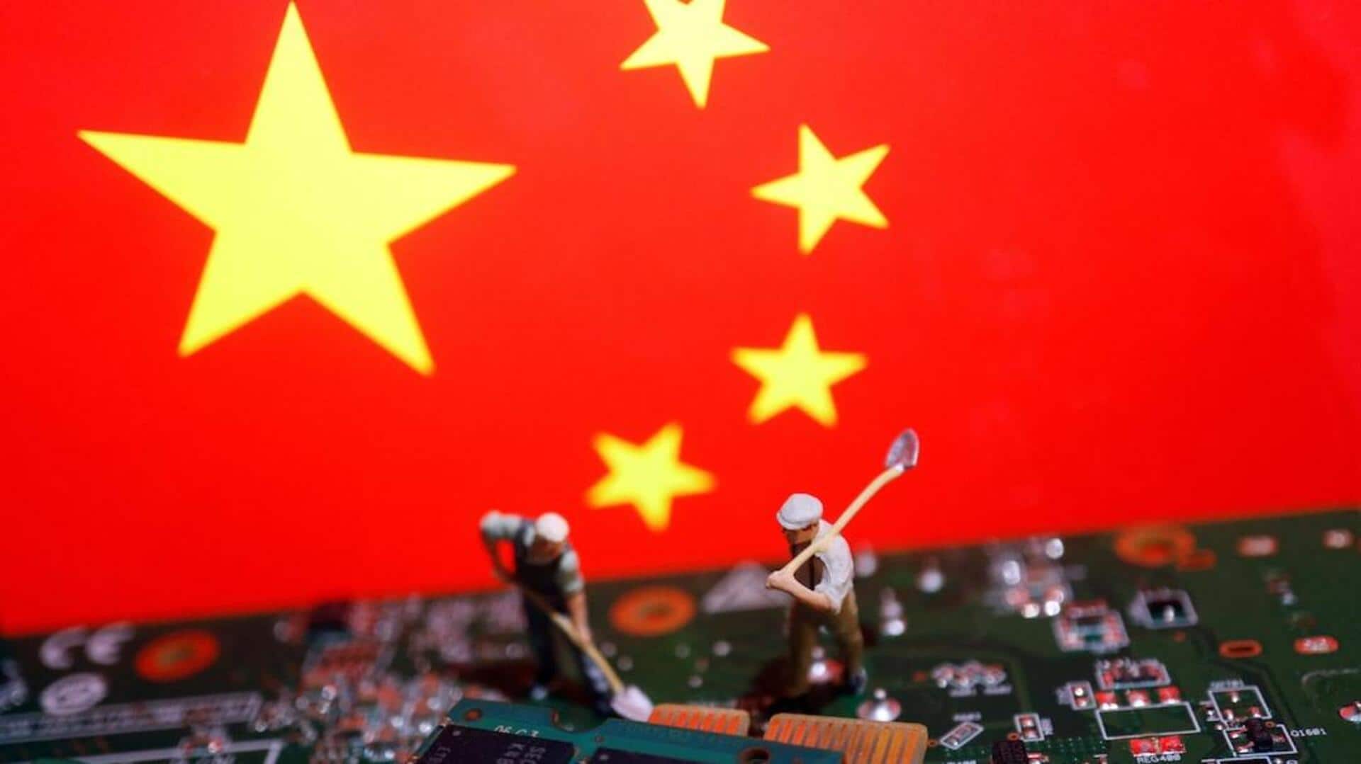 Chipmakers in China have to use 50% local equipment