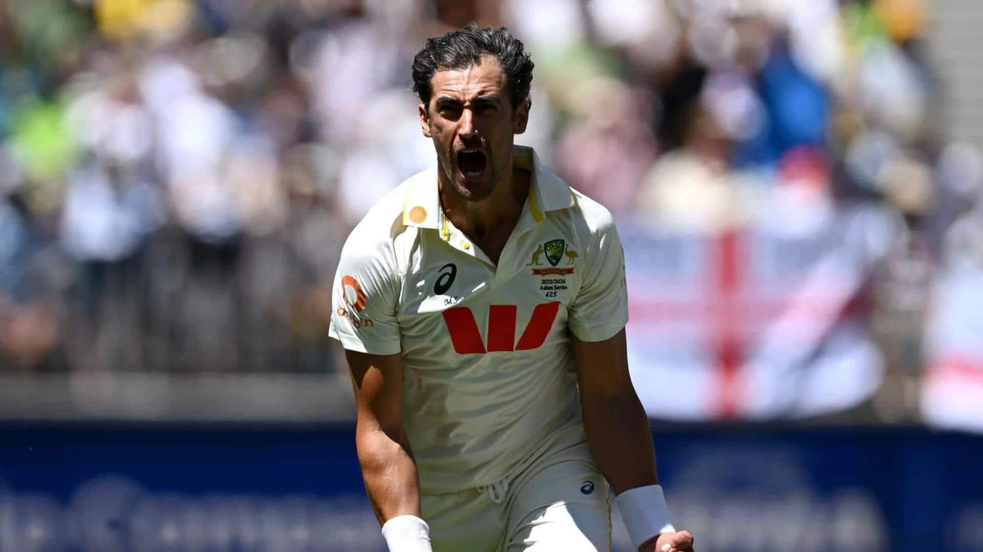 Mitchell Starc sets record with 31 wickets in Ashes 2025/26