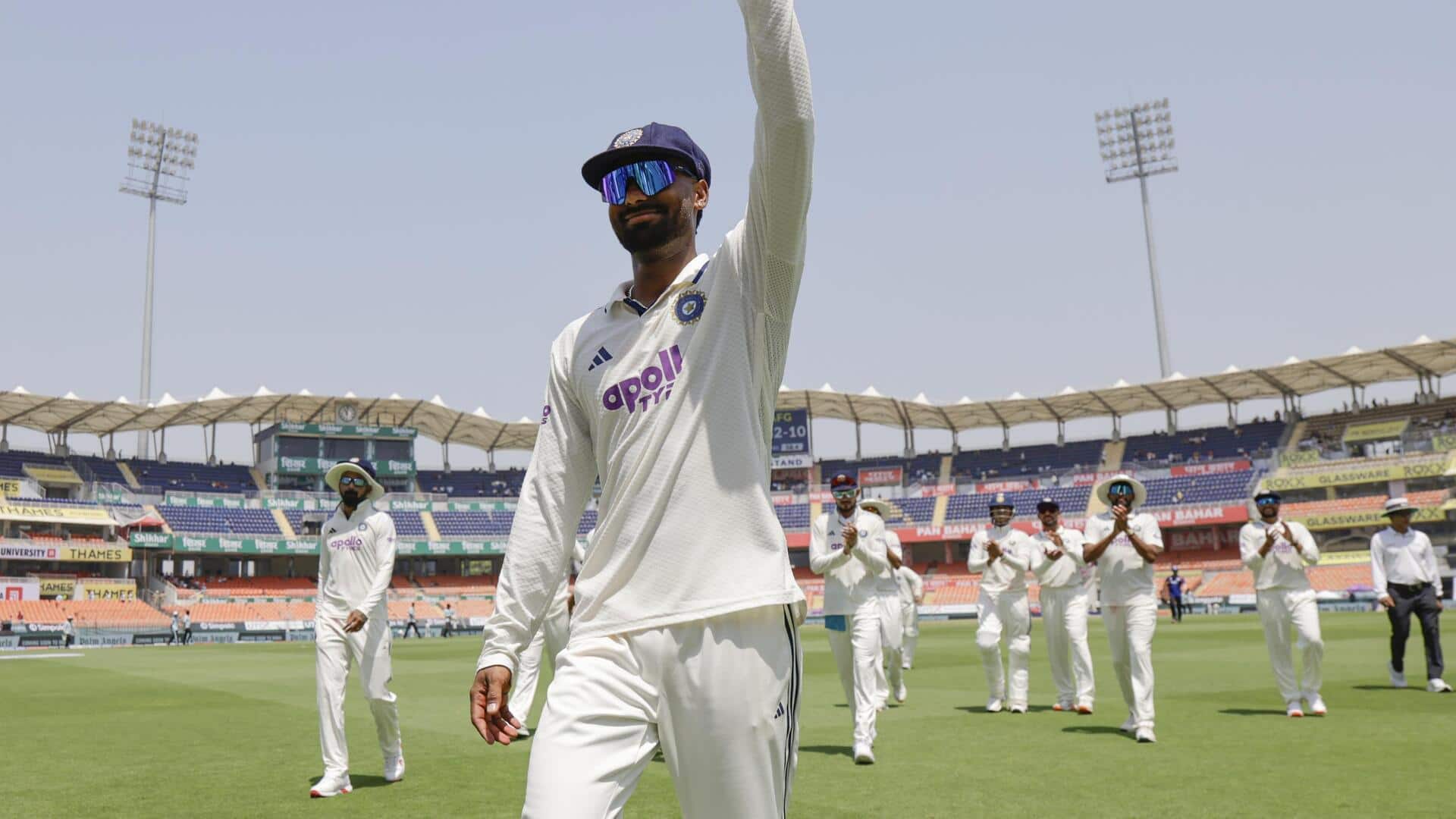 'Top of world': Manav Suthar after shining on Test debut