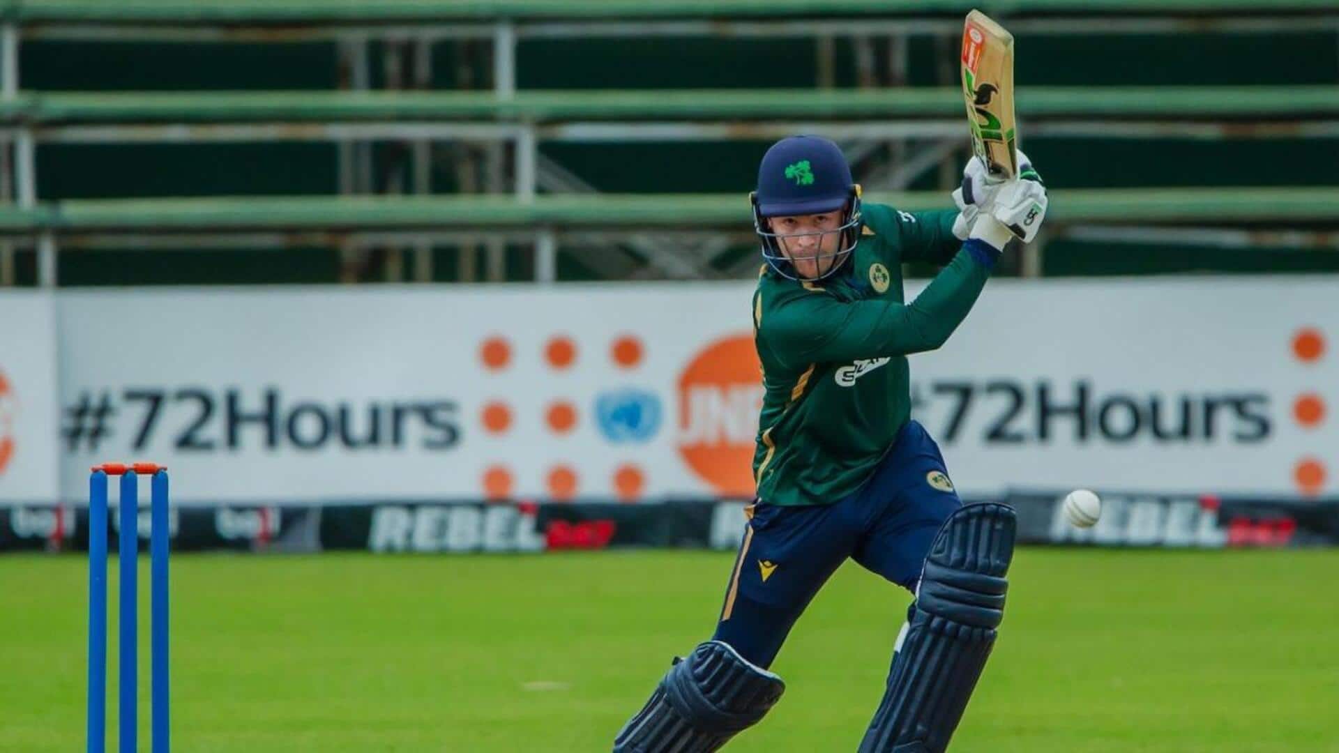 Curtis Campher slams his maiden ODI fifty against Afghanistan: Stats