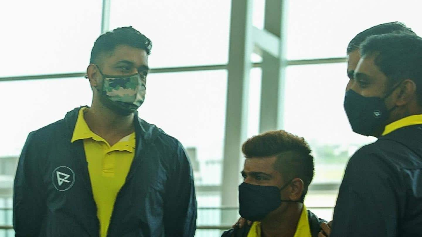 Indian Premier League: MS Dhoni-led CSK depart for UAE