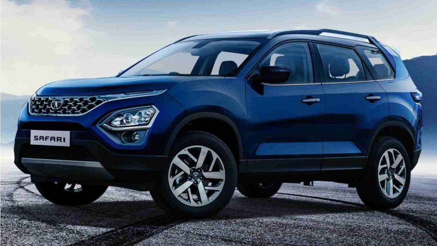 Tata Safari: Price begins at Rs. 14.99 lakh Tata Safari: Price begins at Rs. 14.99 lakh