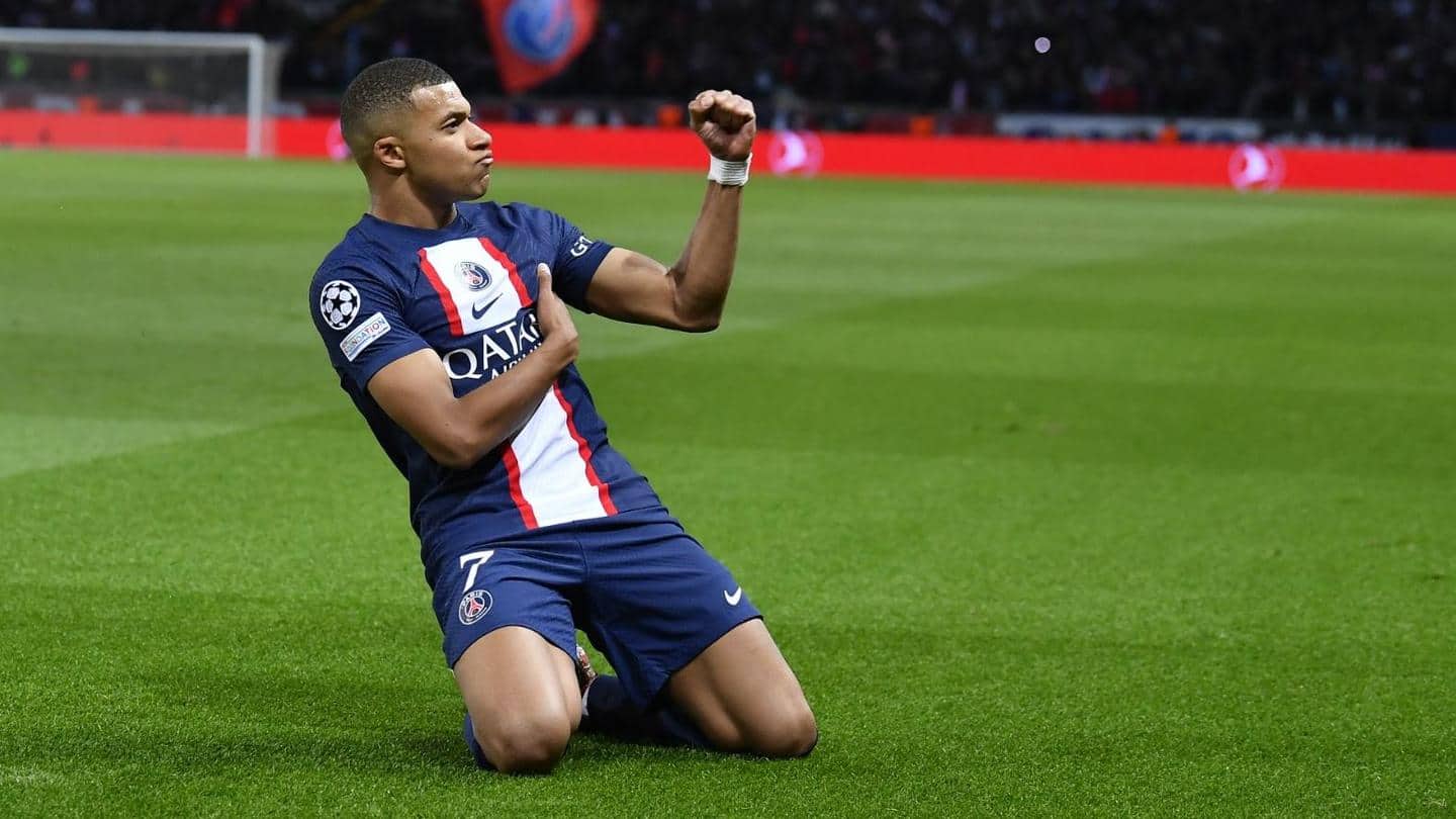 Kylian Mbappe becomes PSG's highest scorer in Champions League