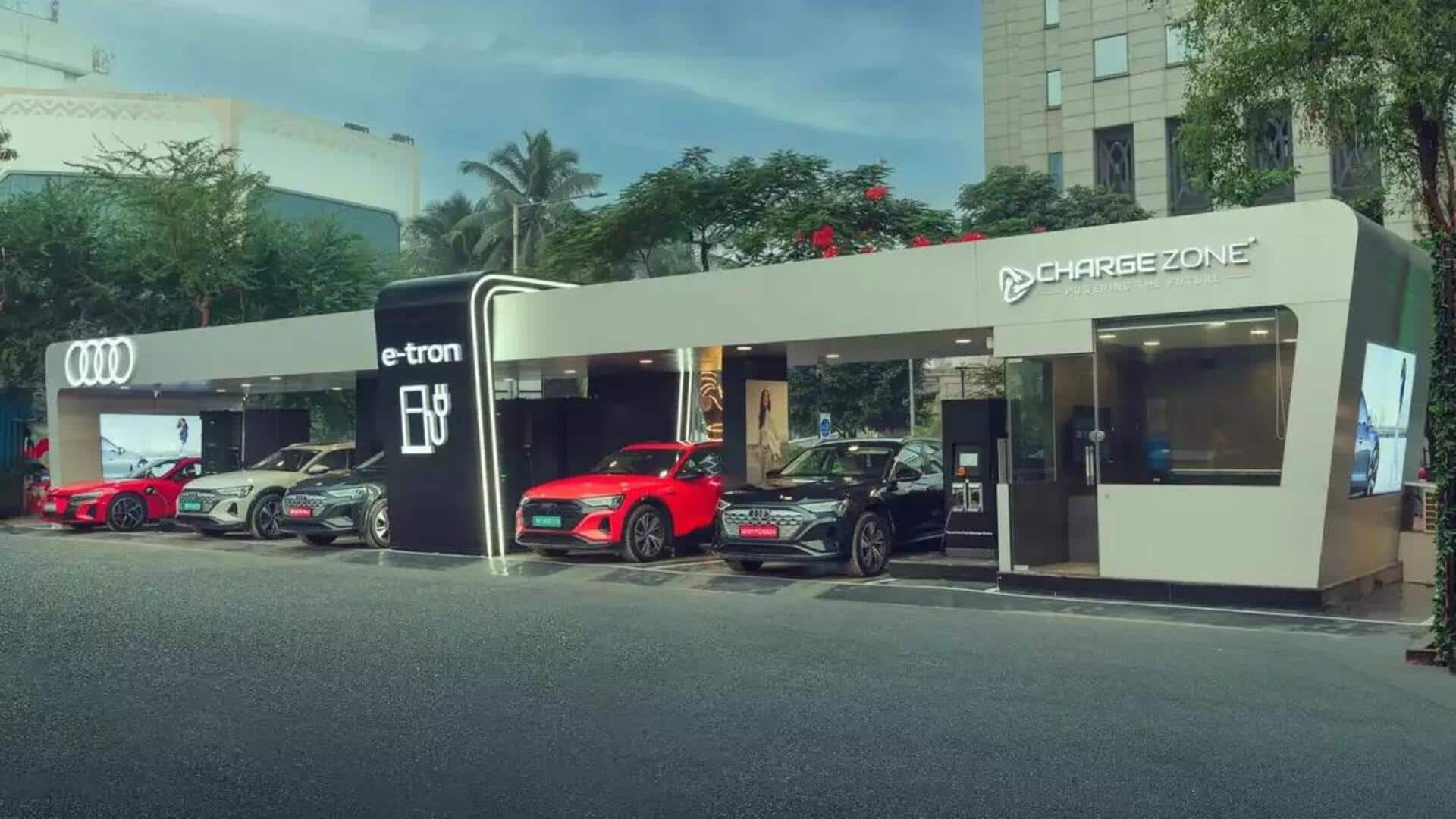 Audi launches India's first ultra-fast charging station in Mumbai