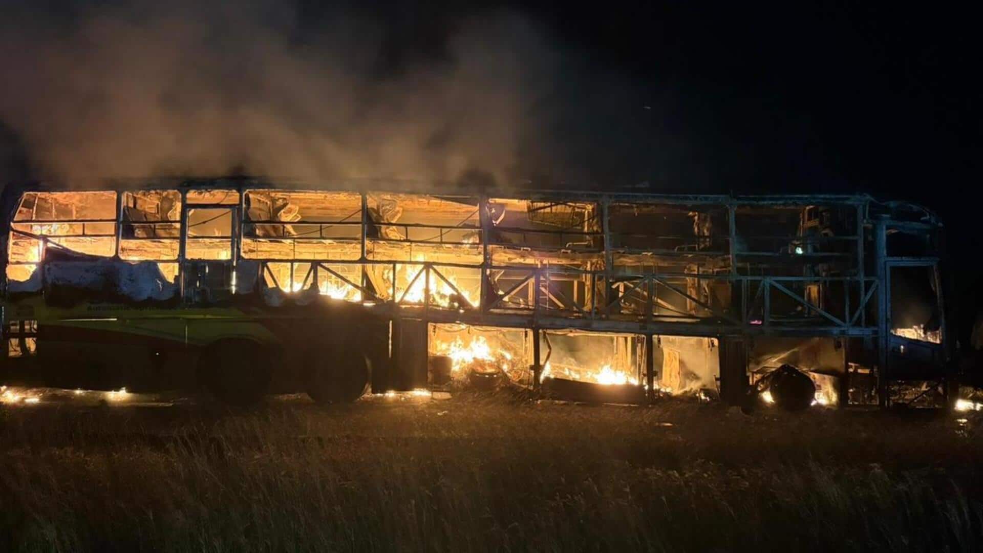 'Only 2-3 were awake': Passengers narrate Kurnool bus fire horror 'Only 2-3 were awake': Passengers narrate Kurnool bus fire horror