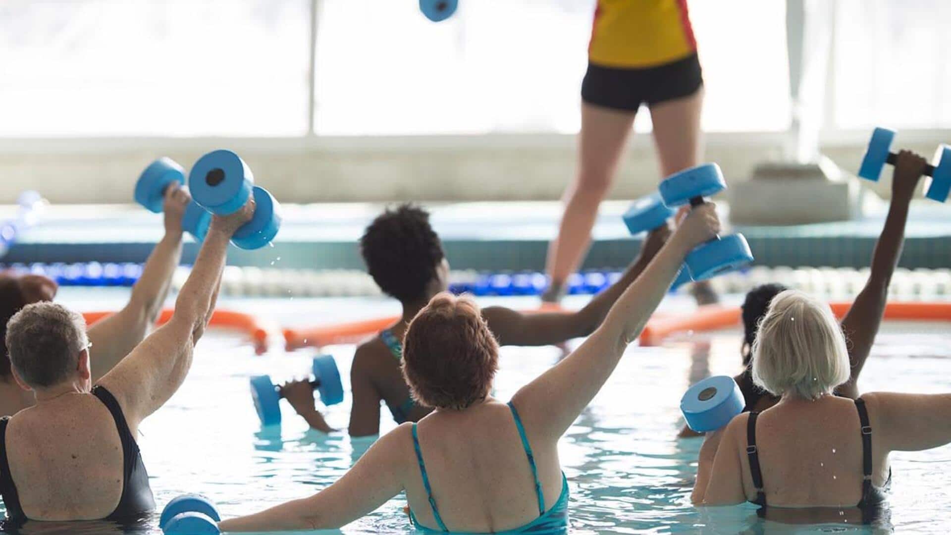 Underwater Zumba: 5 health benefits you probably didn't know