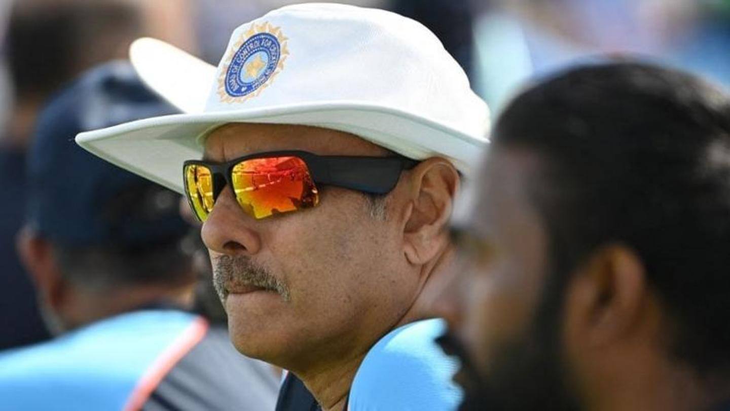 Ravi Shastri had tested positive for COVID-19 Ravi Shastri had tested positive for COVID-19