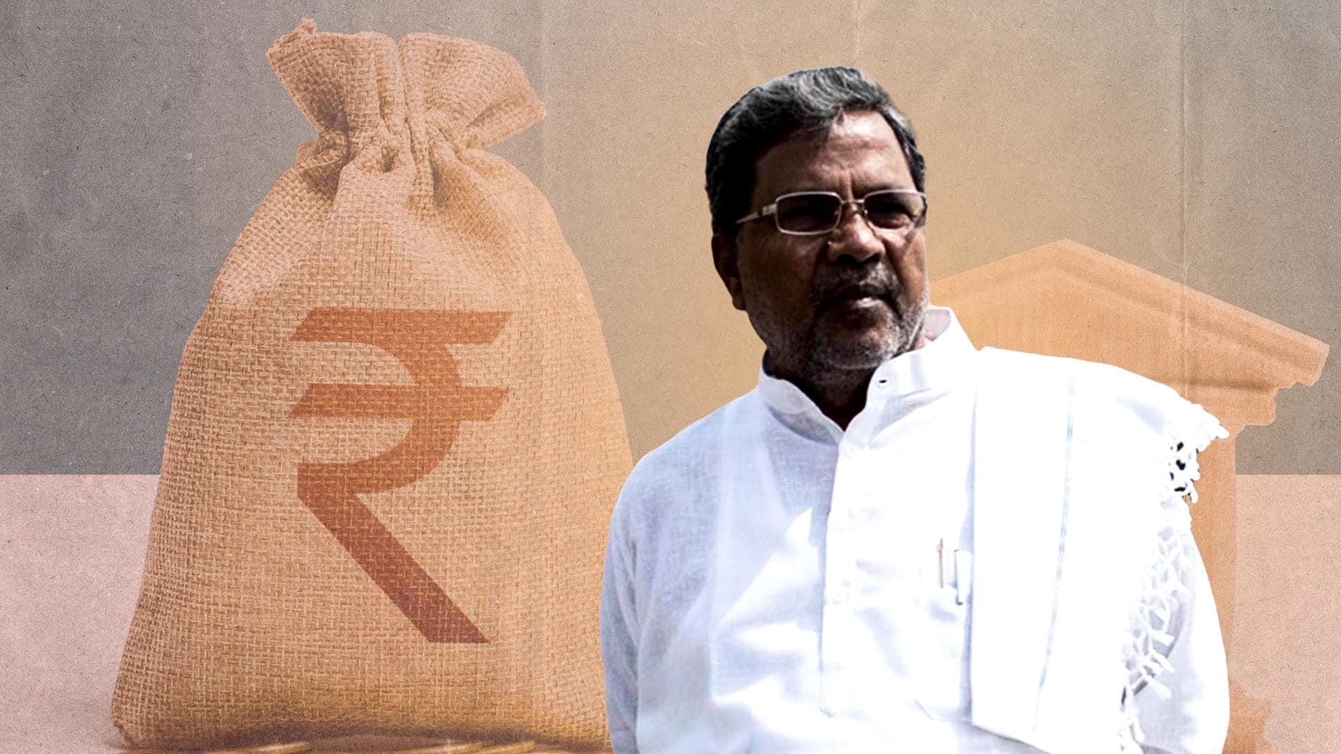 Karnataka budget: Siddaramaiah announces expenditure of Rs. 3.27 lakh crore
