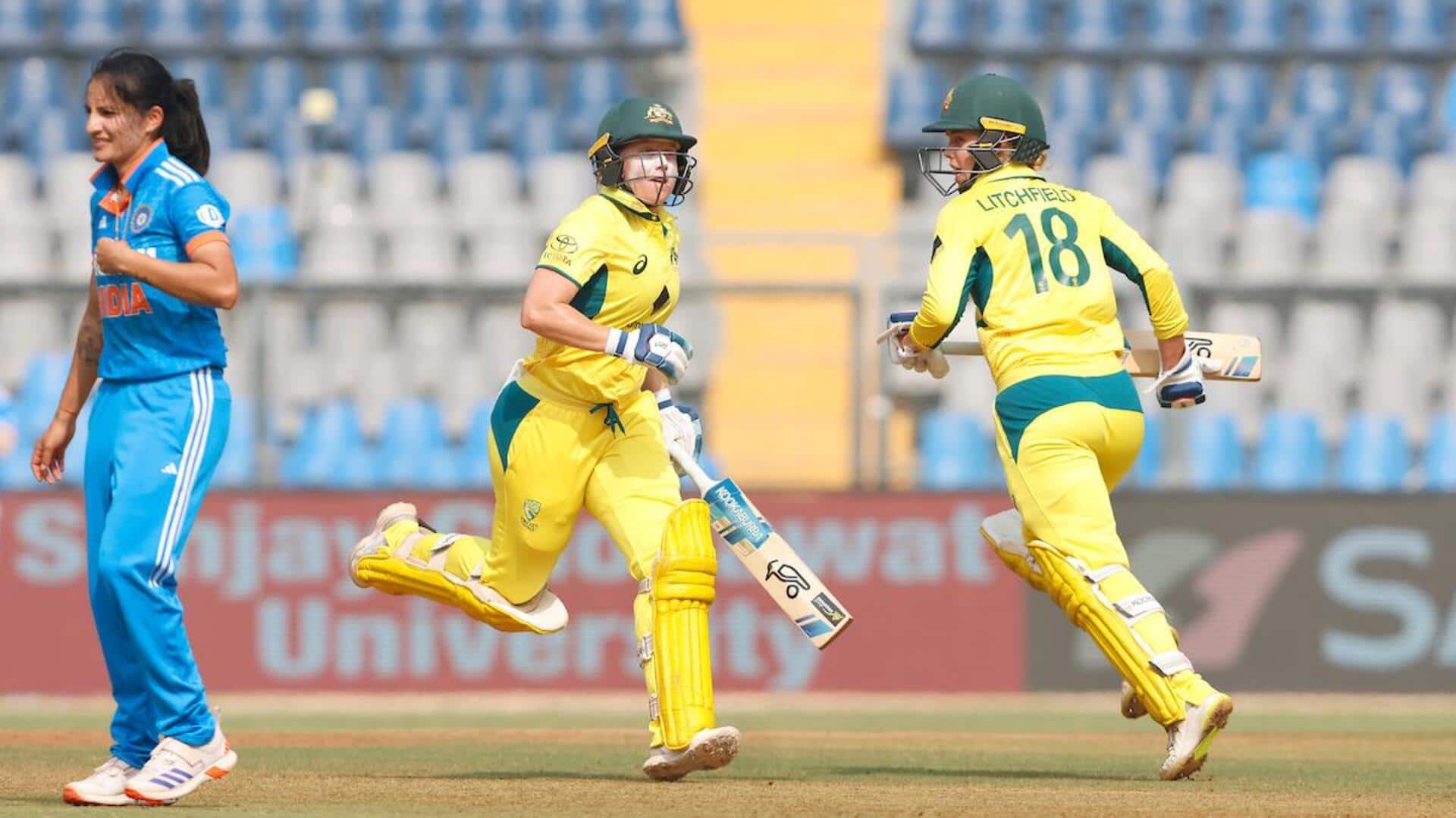 Alyssa Healy completes 1,000 WODI runs away from home: Stats