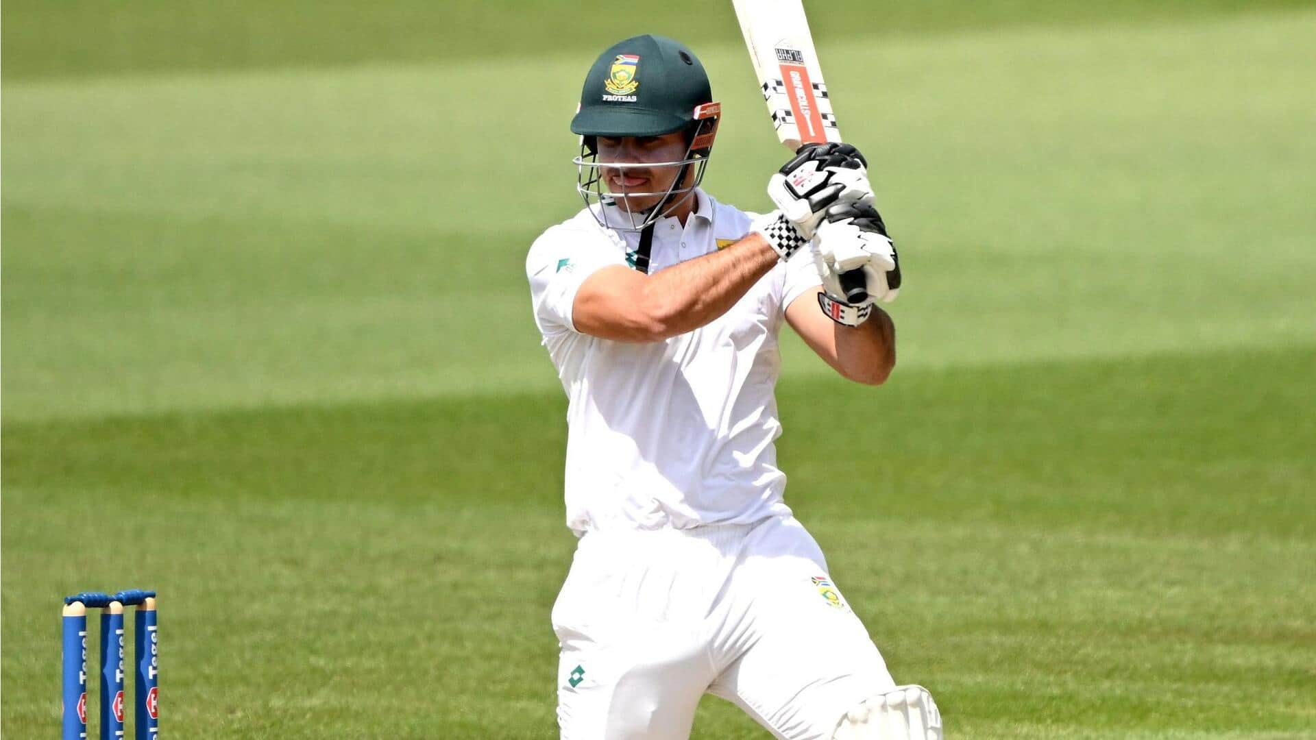 South Africa's David Bedingham hammers his maiden Test century: Stats