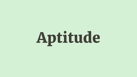 Word of the Day: Aptitude