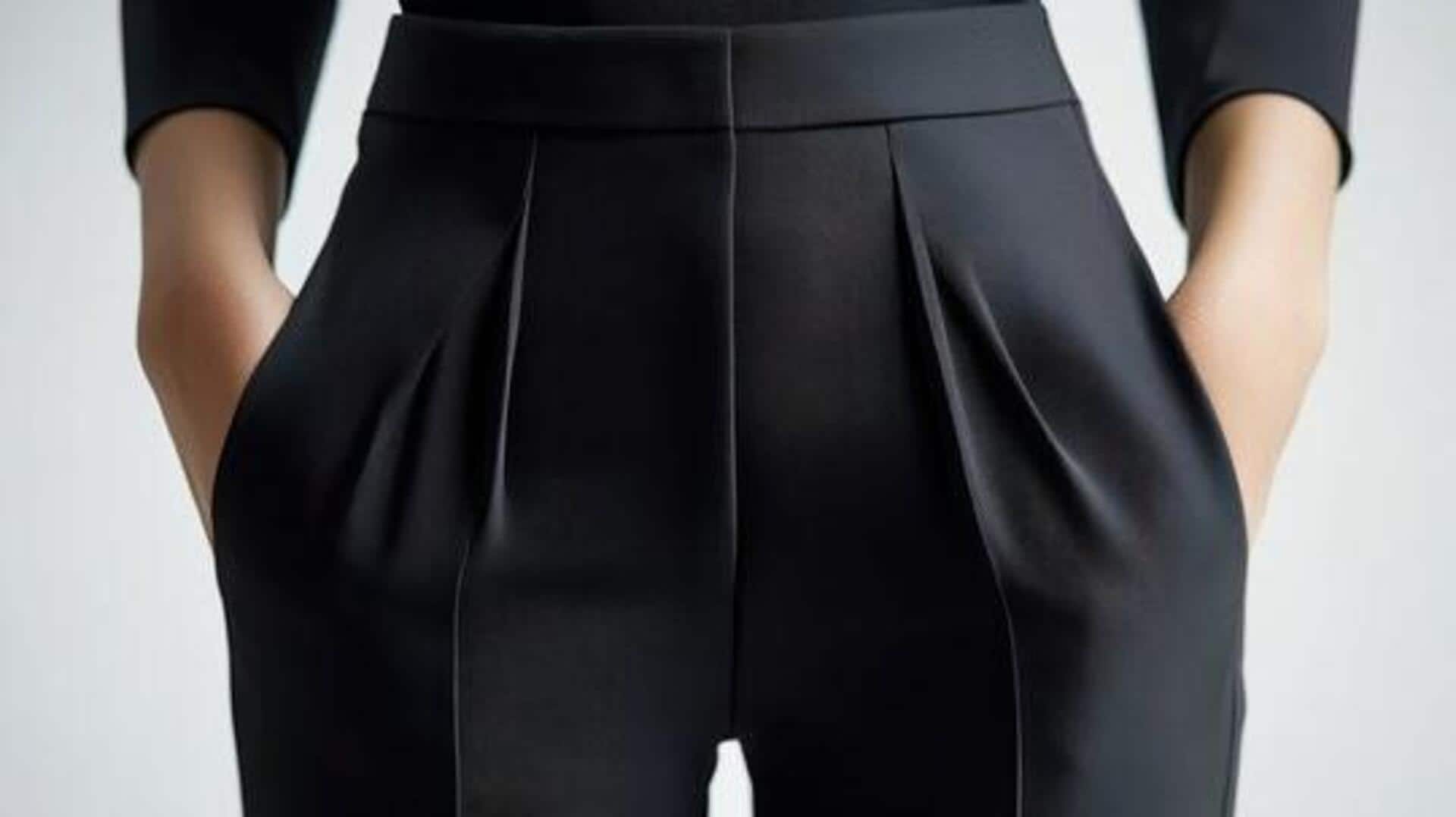 How to style pleated pants like a celebrity