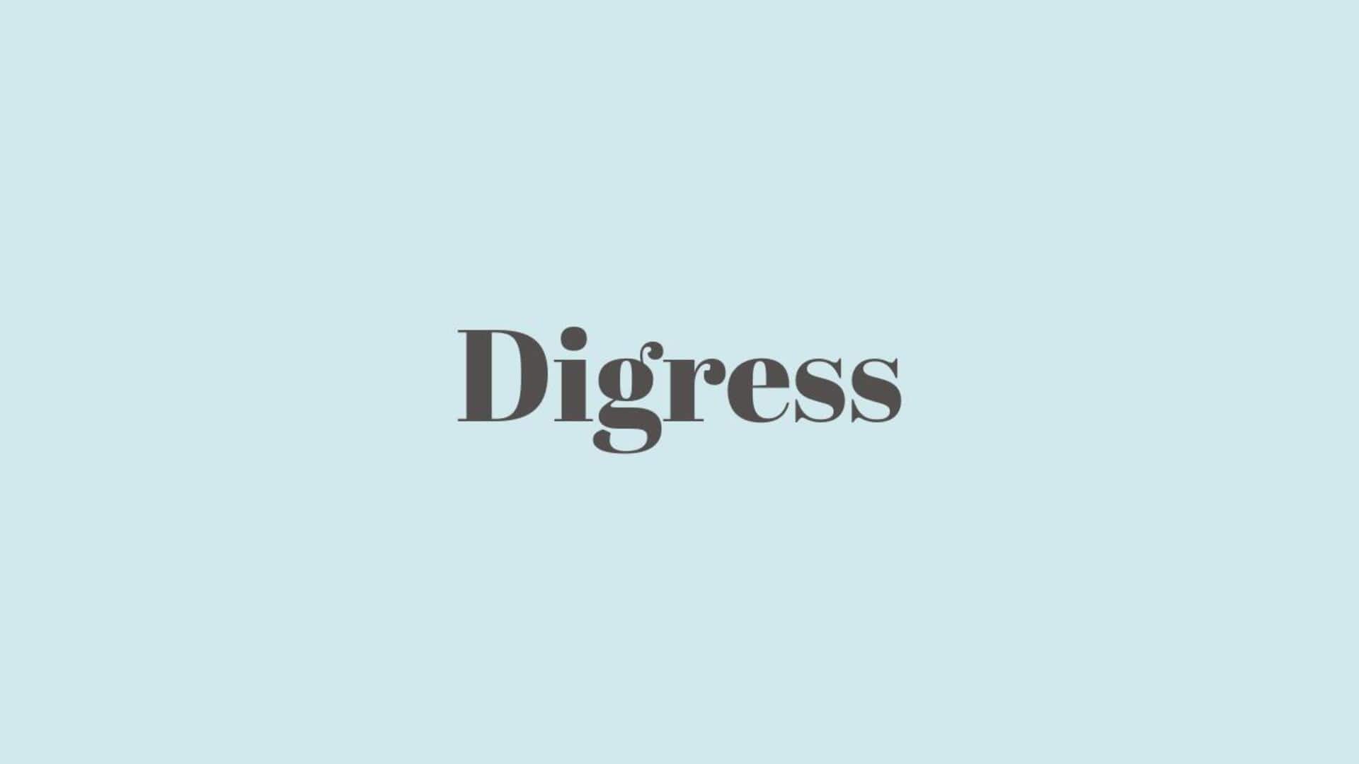 Word of the Day: Digress
