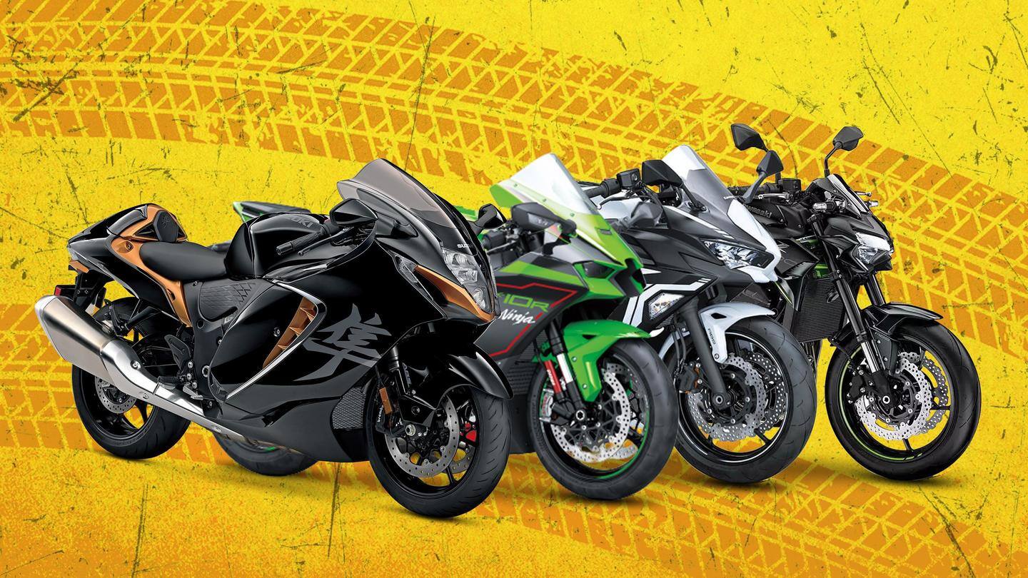 Top 5 best-selling high-performance motorcycles in India