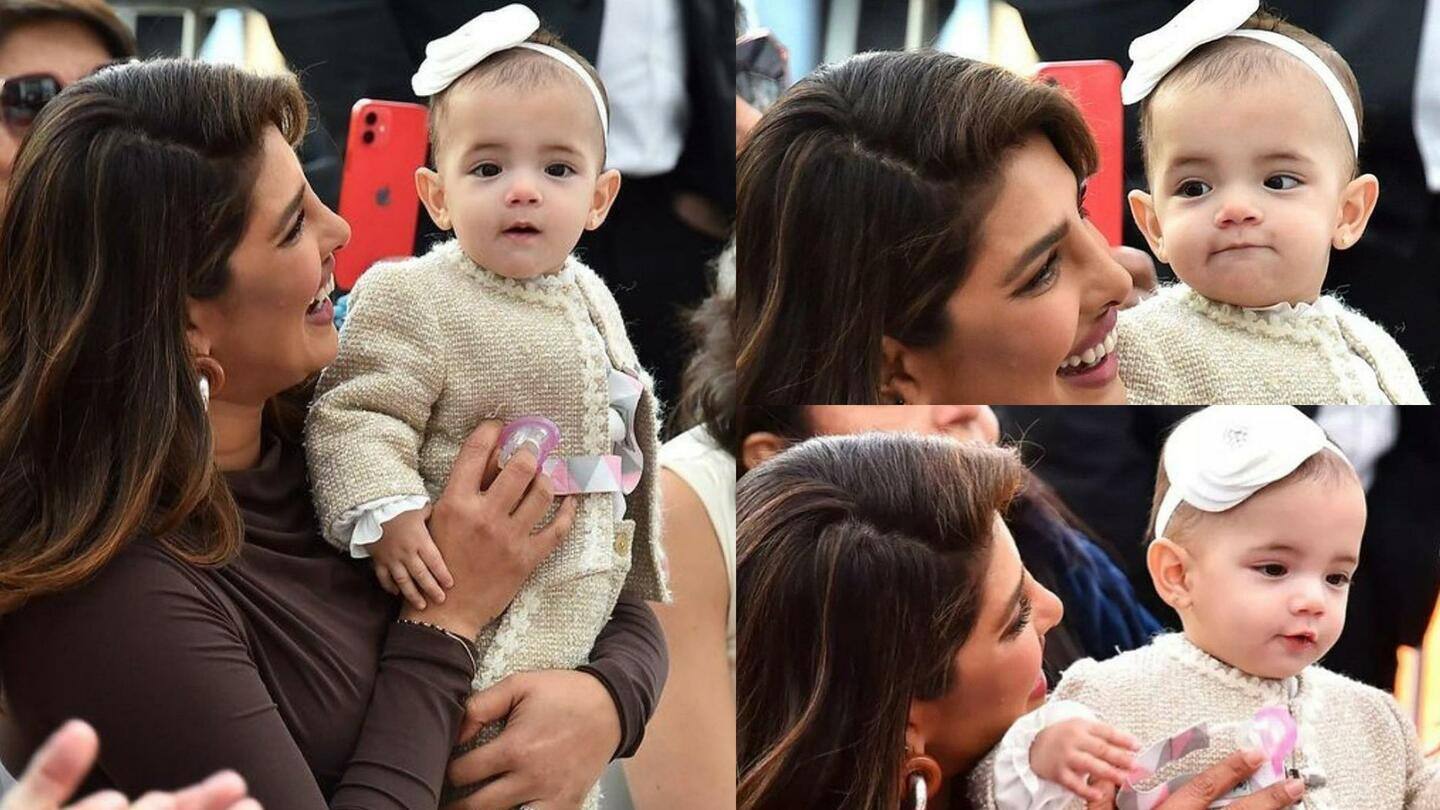 Revealed! Priyanka Chopra shows daughter Malti Marie's face; see pics