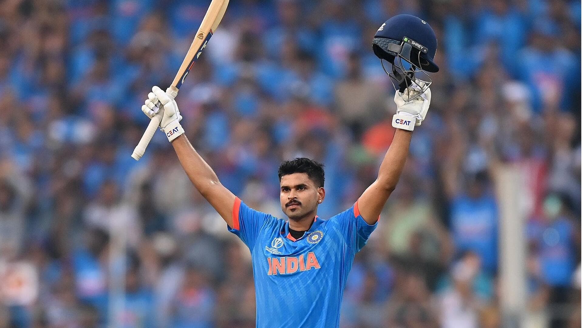 Revisiting Shreyas Iyer's century in WC 2023 semi-final vs NZ