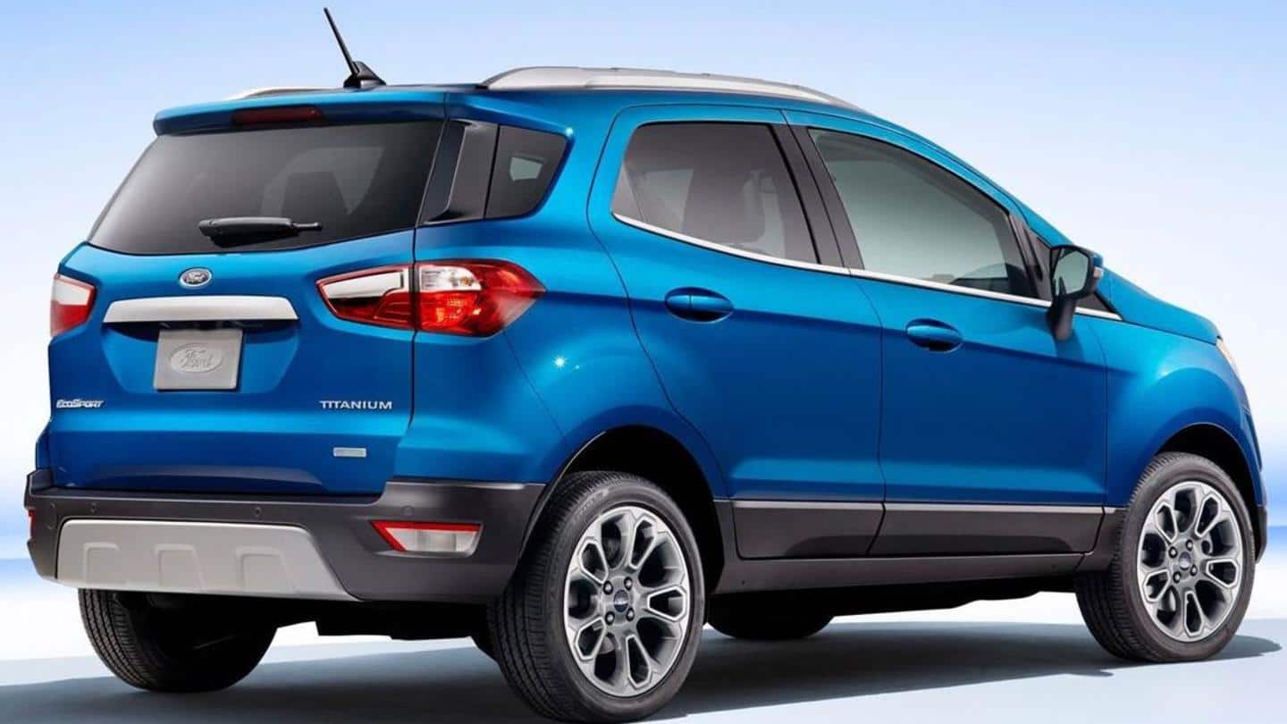 Ford EcoSport SE's India launch tipped for March second week