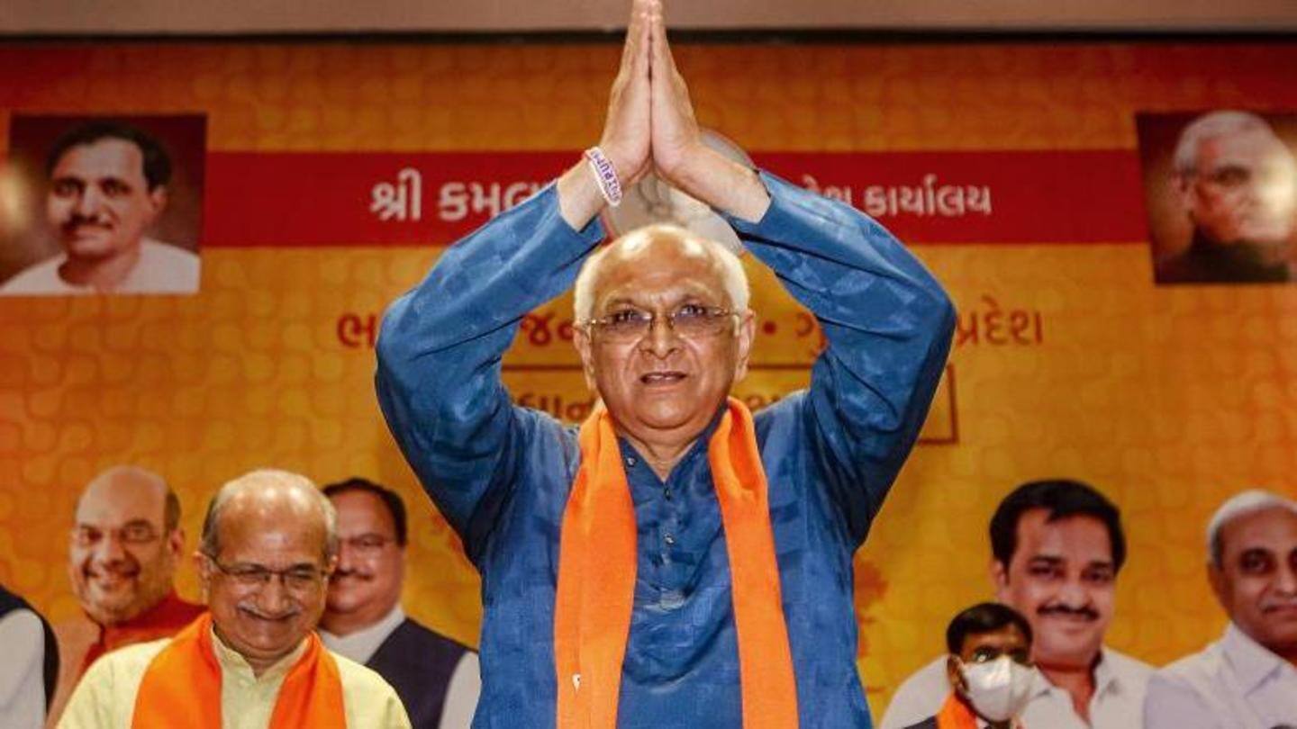 Patel to take oath at 2:20 pm Patel to take oath at 2:20 pm