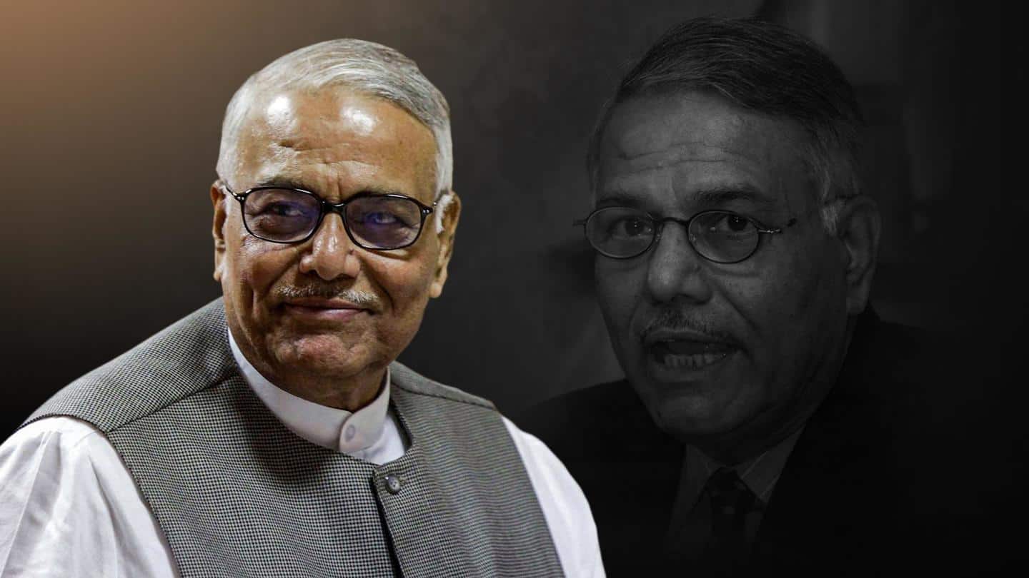 Presidential polls: TMC's Yashwant Sinha is Opposition's pick for president