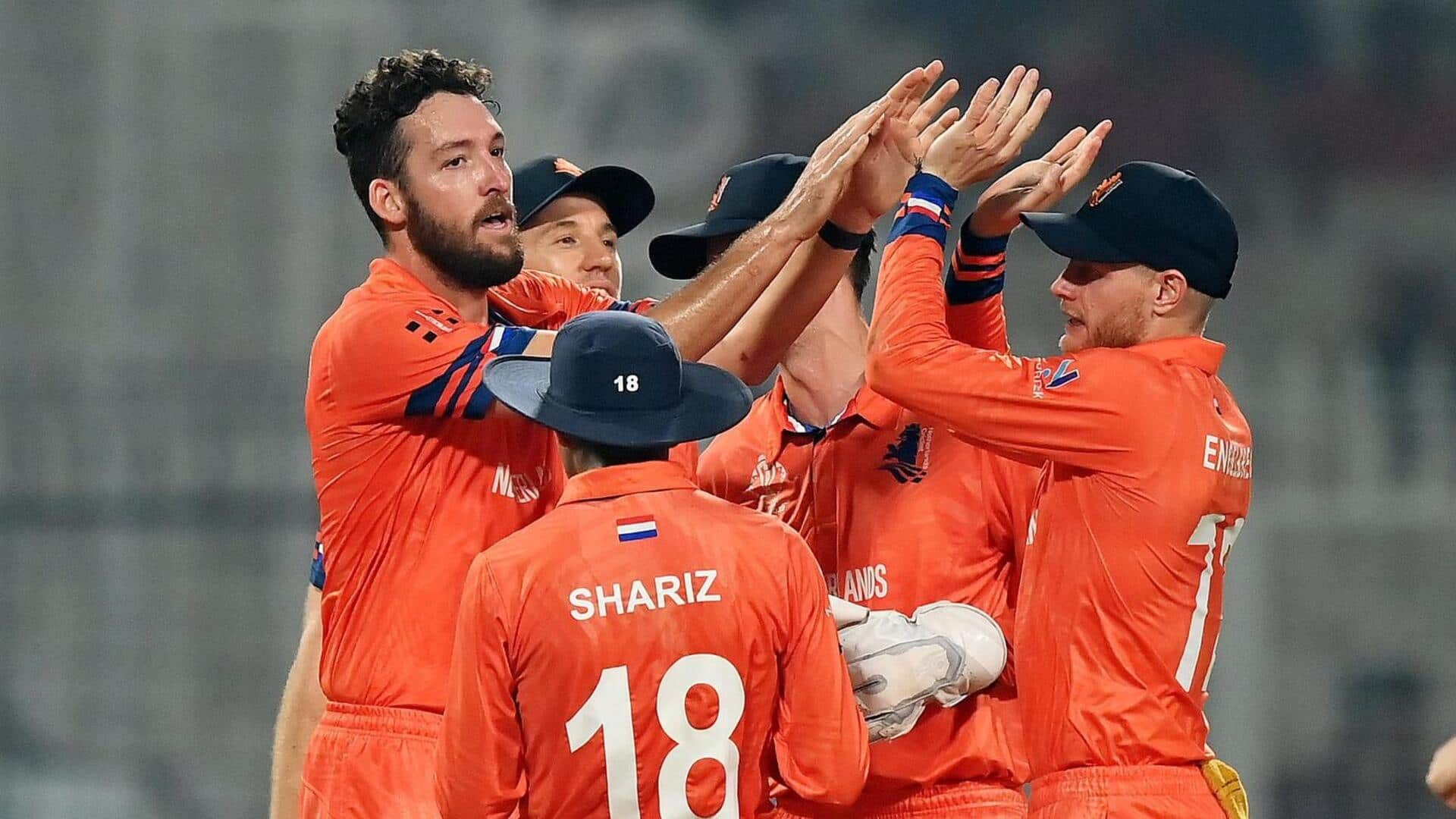 Paul van Meekeren scripts ODI World Cup history for Netherlands