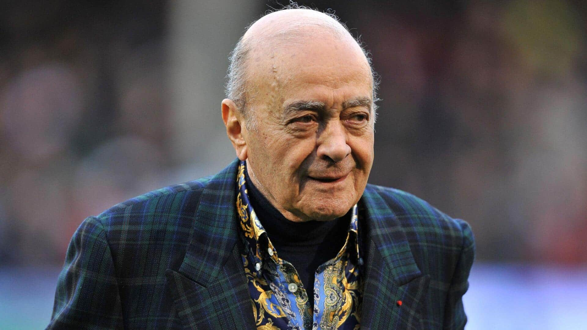 Late billionaire Mohamed Al-Fayed accused of raping Harrods staff in BBC exposé