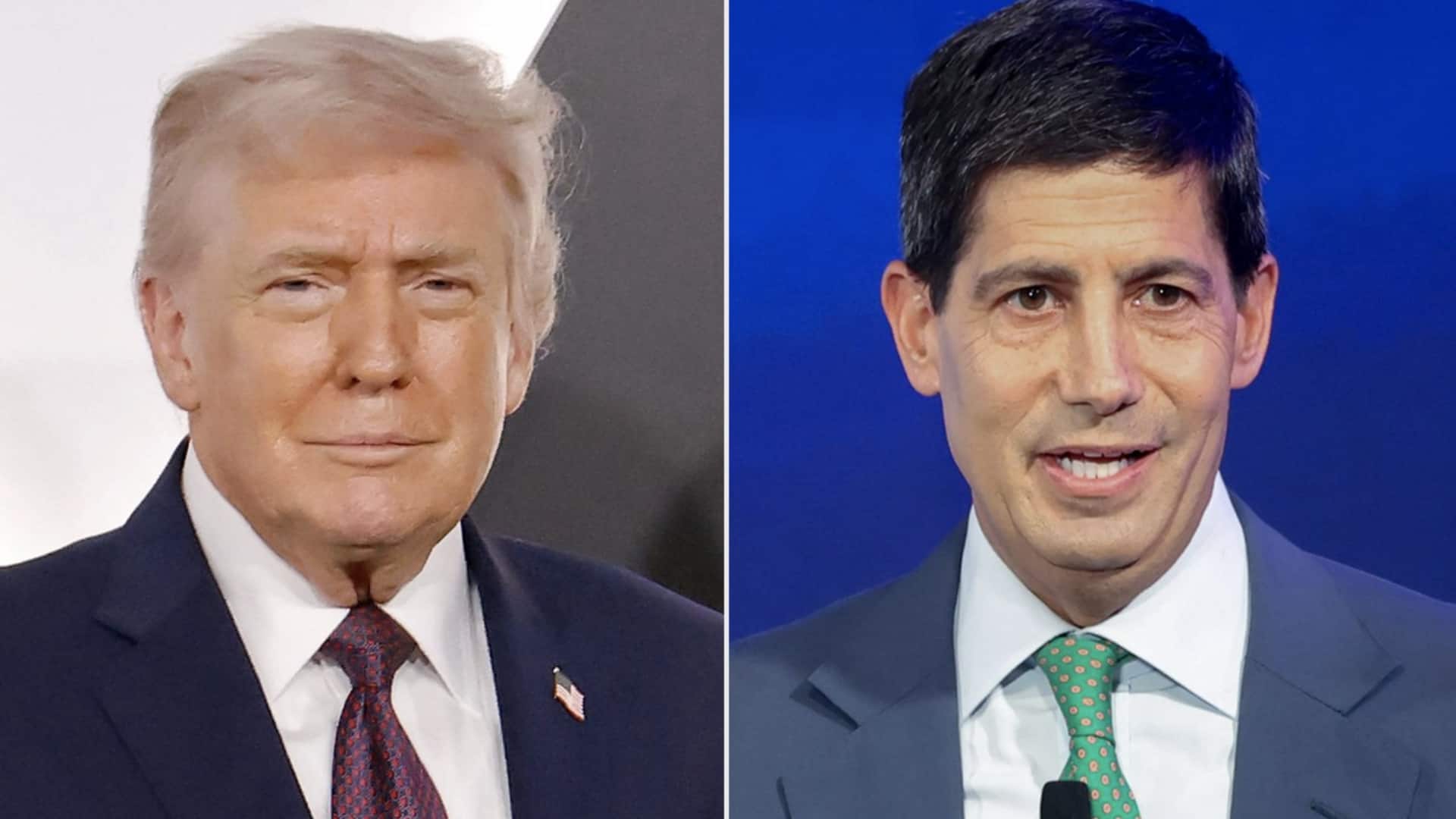 Trump backs Fed nominee Kevin Warsh, predicts 15% GDP growth