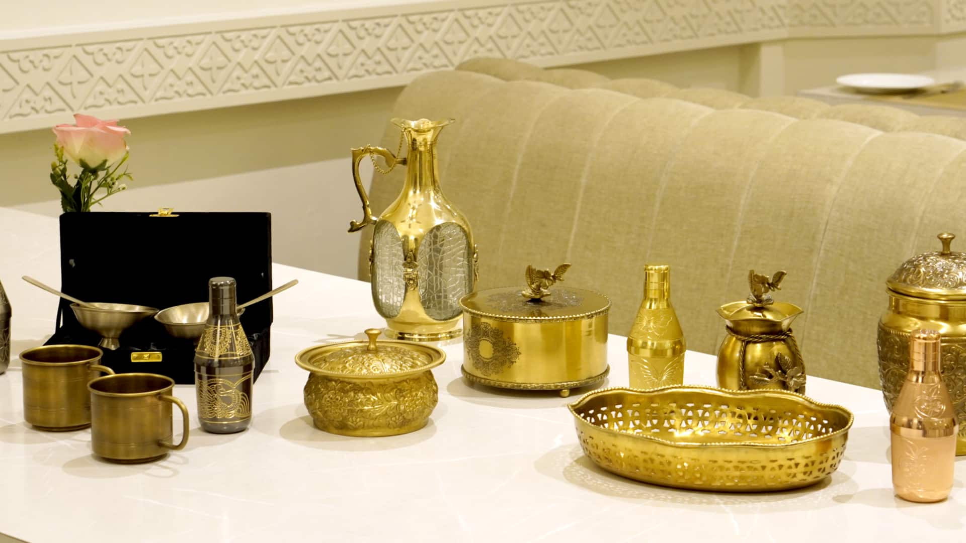 How to use brass to enhance your living space