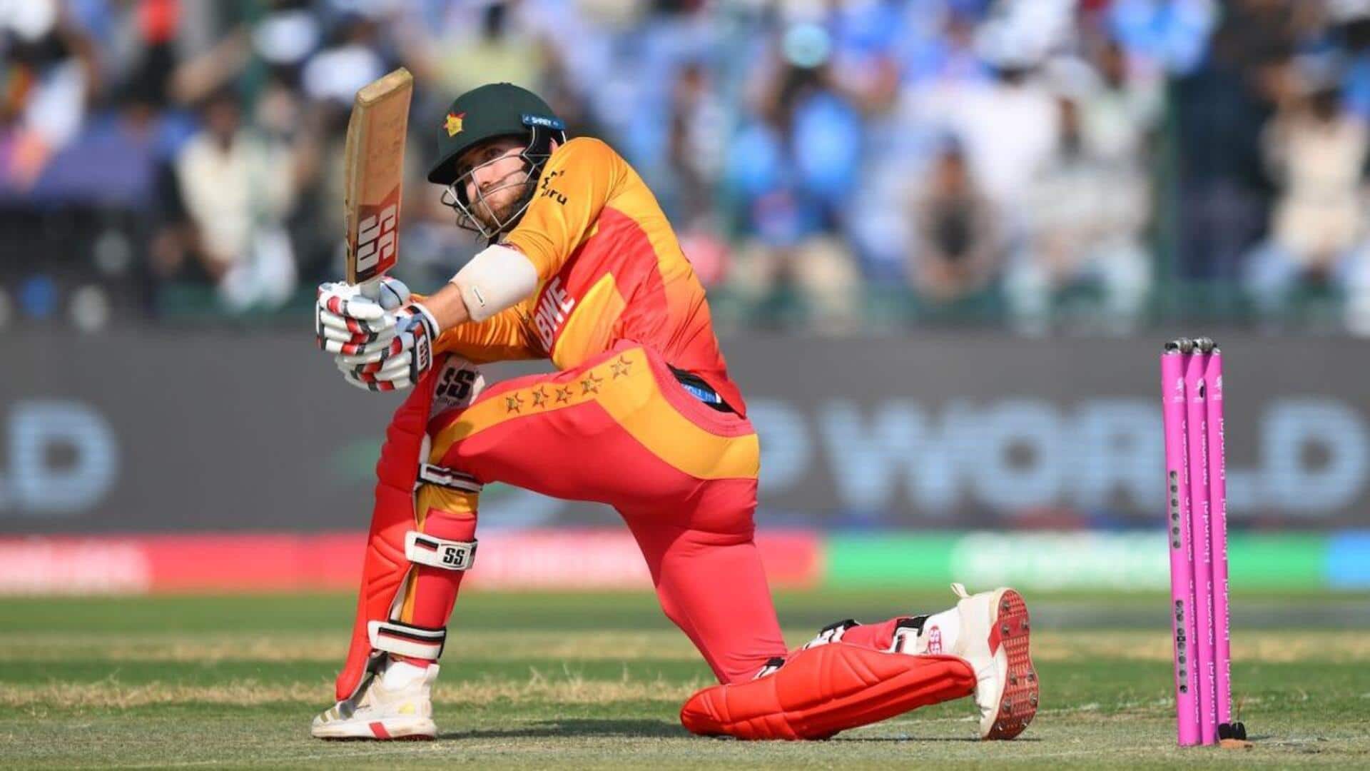 A look at Zimbabwe batters with 2,000-plus T20I runs