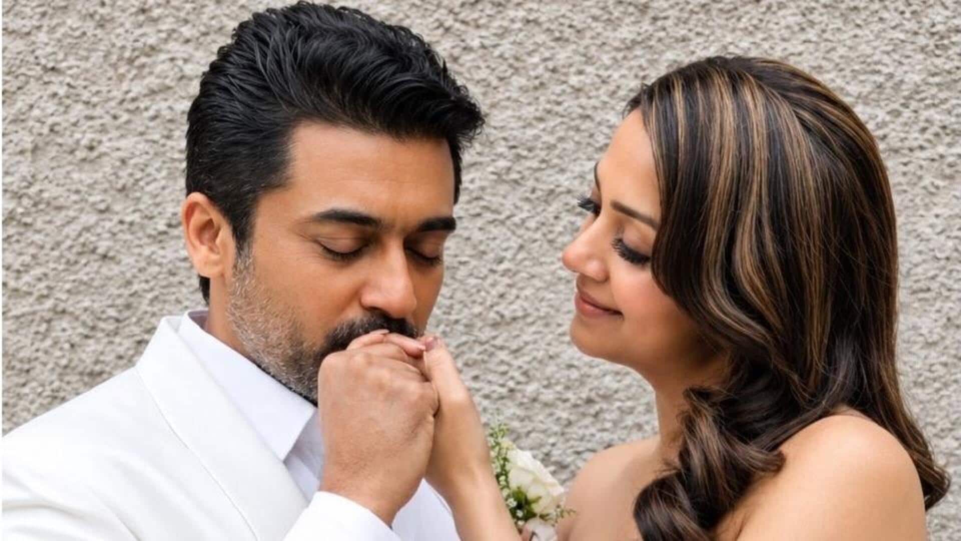Suriya-Jyotika renew wedding vows: Exploring the couple's dreamy love story