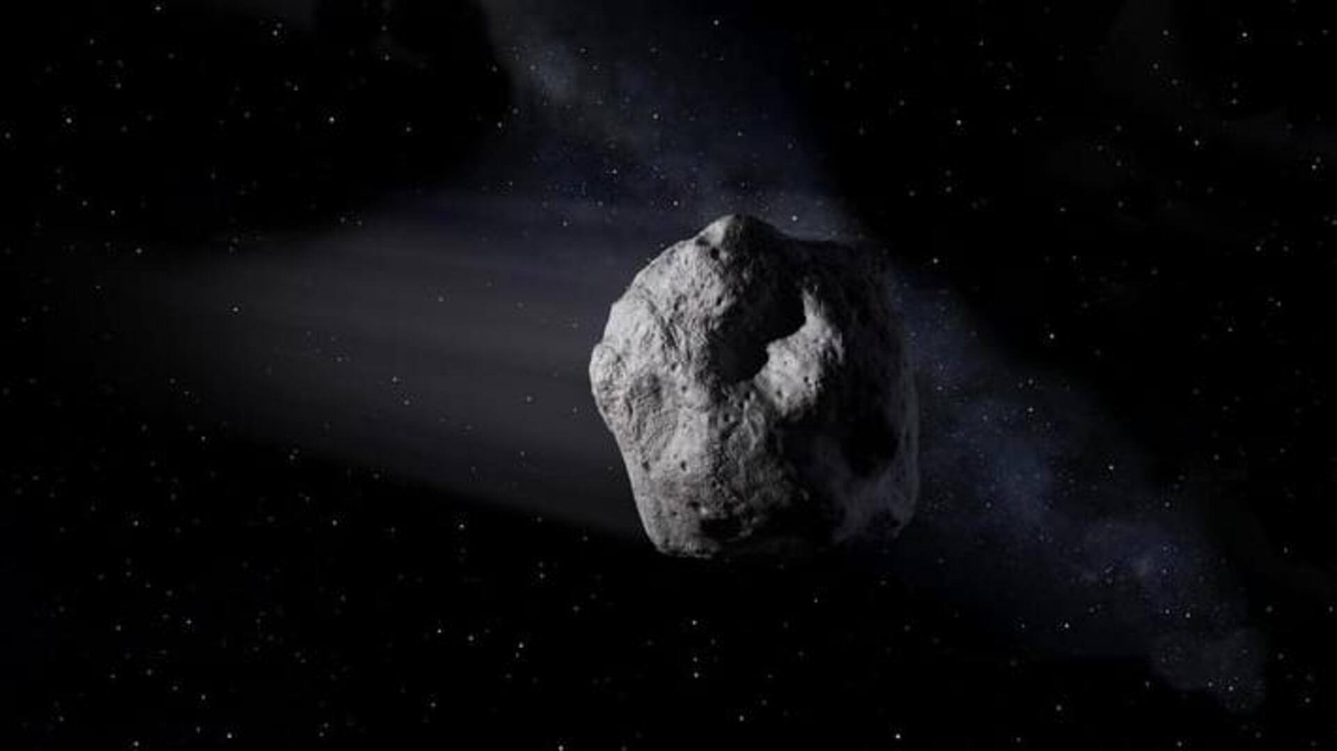 Giant 2,200-foot asteroid to whizz past Earth tomorrow 