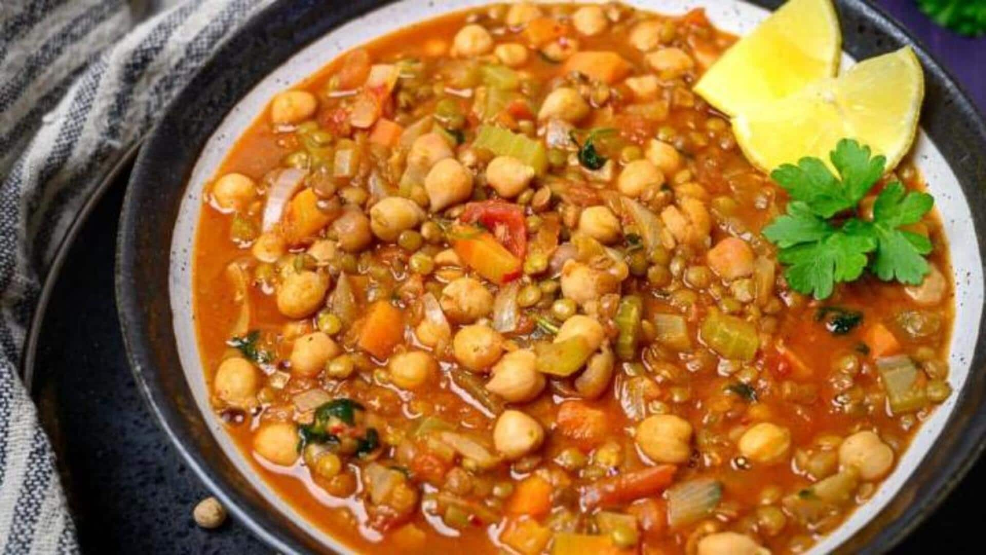 Moroccan harira soup vegan version guide