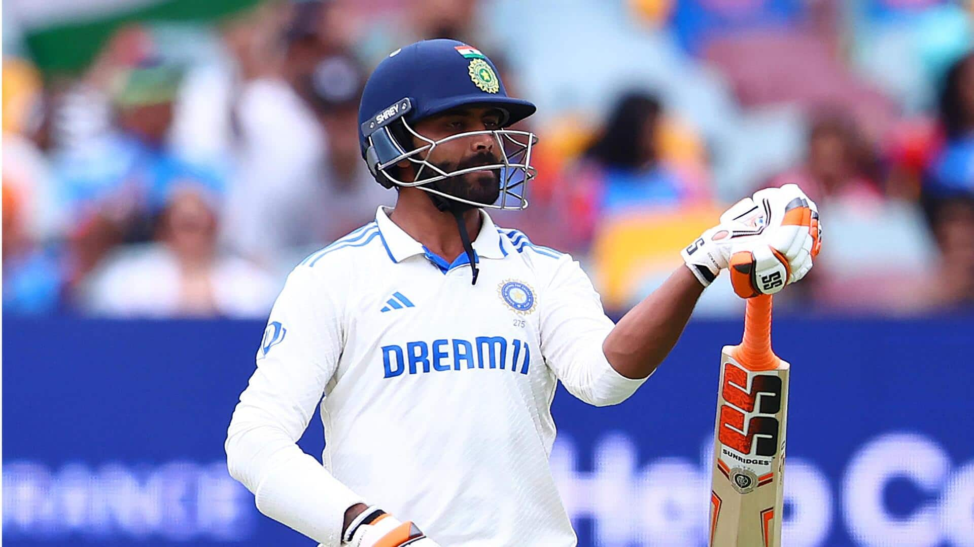 Ravindra Jadeja shines with 77 in rain-marred Gabba Test