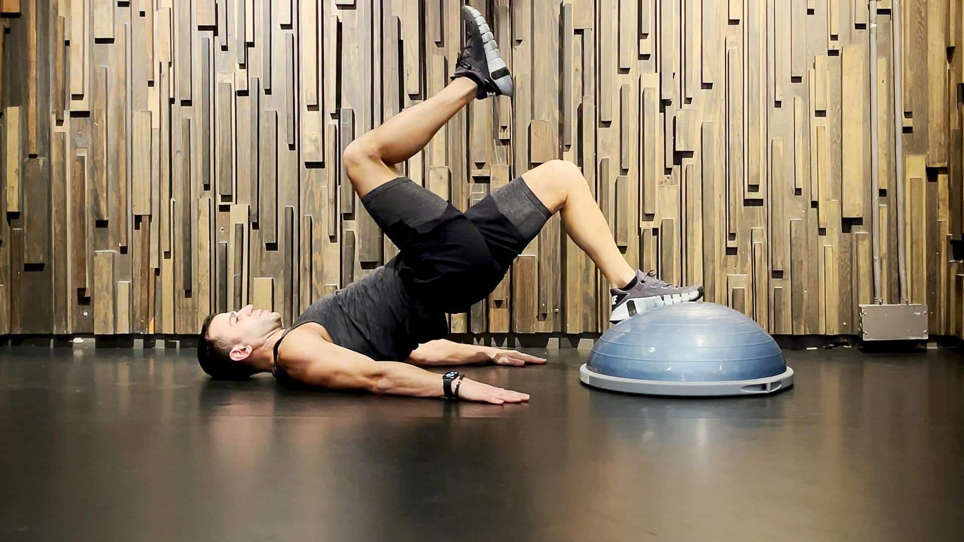 What are BOSU ball exercises?