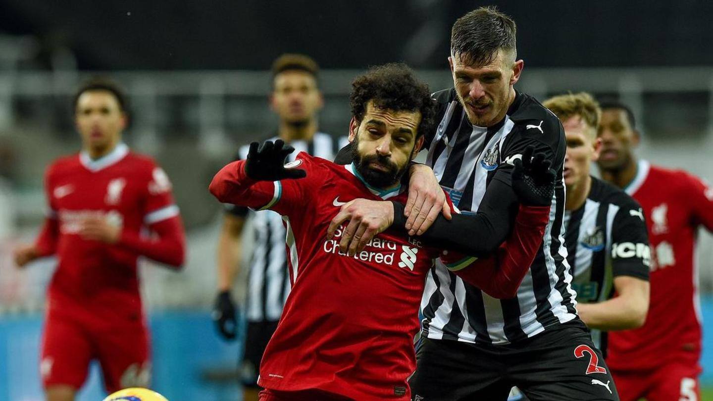 Salah completes 20 goals this season Salah completes 20 goals this season