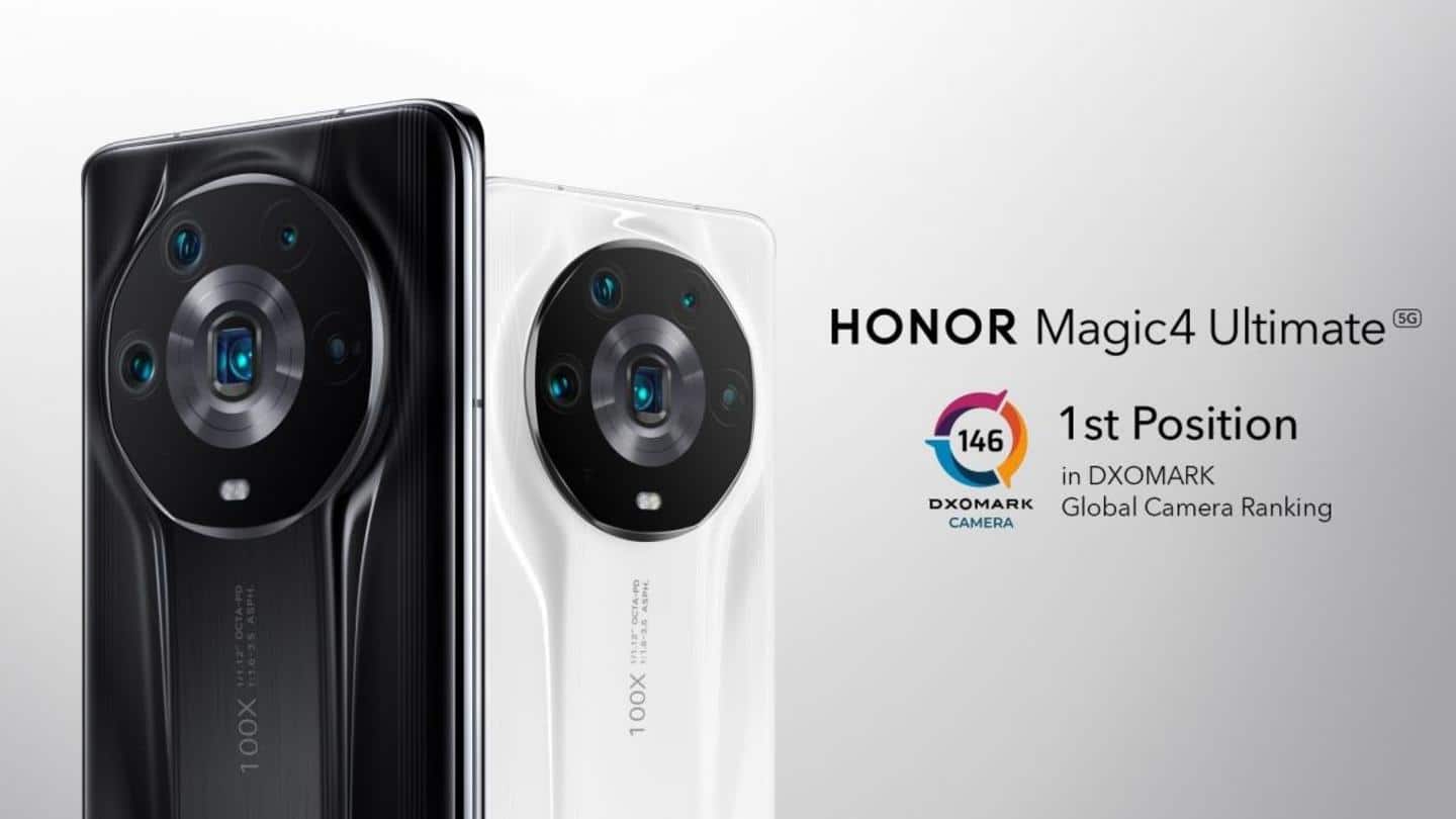 HONOR Magic4 Ultimate debuts as the 'world's best camera smartphone'