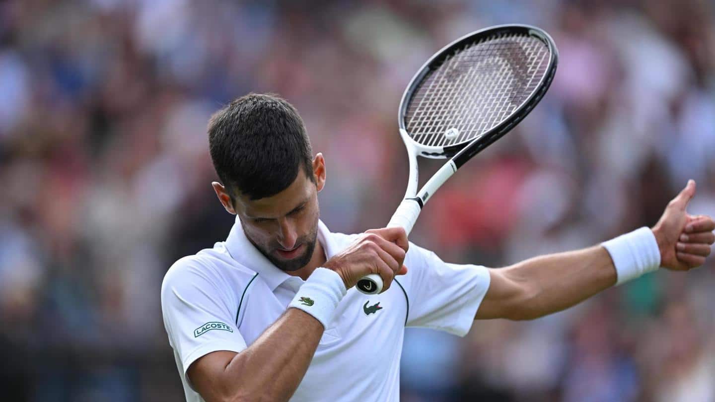 2022 Wimbledon: Novak Djokovic reaches semis after beating Jannik Sinner